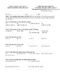 Đề thi giữa học kì 1 môn Toán lớp 8 năm 2022-2023 có đáp án - Trường PTDTBT THCS Trà Tập, Nam Trà My