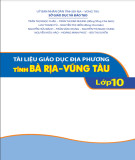 Tài liệu Giáo dục địa phương tỉnh Bà Rịa-Vũng Tàu lớp 10