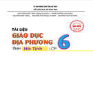 Tài liệu Giáo dục địa phương tỉnh Hà Tĩnh lớp 6