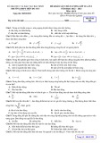 Đề thi KSCL môn Vật lý lớp 12 năm 2022-2023 (Lần 1) - Trường THPT Tiên Du số 1