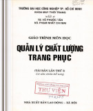 Giáo trình môn học Quản lý chất lượng trang phục (Tái bản lần thứ I): Phần 2