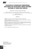 Đánh giá kết quả điều trị thoát vị bẹn bằng phương pháp nội soi trước phúc mạc đặt mesh (TEP) tại Bệnh viện Thống Nhất