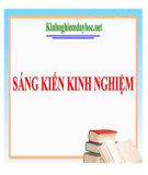 Sáng kiến kinh nghiệm Tiểu học: Một số biện pháp hướng dẫn học sinh lớp 1 thực hiện tốt phép cộng và phép trừ trong phạm vi 10 tại trường Tiểu học Ngọc Lâm