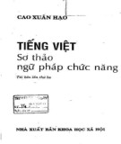 Nghiên cứu sơ thảo ngữ pháp chức năng tiếng Việt: Phần 2