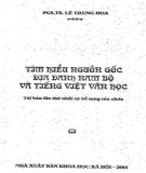 Nghiên cứu nguồn gốc địa danh Nam Bộ và tiếng Việt văn học: Phần 2