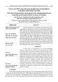 Vai trò của FDI trong mối quan hệ giữa tăng trưởng kinh tế và du lịch ở thị trường Việt Nam