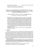 Phân lập và đánh giá khả năng gây bệnh cháy lá của nấm Phytophthora colocasiae trên khoai môn sọ (Colocasia esculenta L. schott) tại một số tỉnh miền Bắc Việt Nam