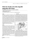 Phân tích chuyển vị kè chắn sóng biển bằng phần mềm Plaxis