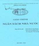 Giáo trình Ngân sách nhà nước - Trường Đại học Kinh doanh và Công nghệ Hà Nội