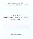 Ebook Lịch sử Đảng bộ xã Phượng Tiến (1946-2014): Phần 1