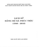 Ebook Lịch sử Đảng bộ xã Phúc Trìu (1946-2016): Phần 1