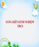 Sáng kiến kinh nghiệm THCS: Biện pháp tăng cường quản lý và nâng cao hiệu quả sử dụng thiết bị giáo dục ở trường THCS