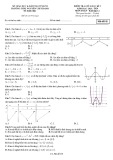 Đề thi giữa học kì 1 môn Toán lớp 12 năm 2023-2024 - Trường THPT Nguyễn Chí Thanh
