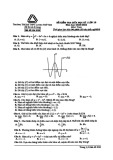 Đề thi giữa học kì 1 môn Toán lớp 12 năm 2023-2024 - Trường THCS&THPT Lương Thế Vinh