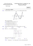 Đề thi giữa học kì 1 môn Toán lớp 12 năm 2023-2024 - Trường THPT Hướng Hóa, Quảng Trị (Đề minh họa)
