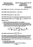 Đề thi giữa học kì 1 môn Toán lớp 11 năm 2023-2024 - Trường THPT Trần Hưng Đạo
