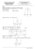 Đề thi giữa học kì 1 môn Toán lớp 12 năm 2023-2024 - Trường THCS&THPT Hoa Sen (Đề tham khảo)