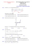 Đề thi giữa học kì 1 môn Toán lớp 12 năm 2023-2024 - Trường THPT Thuận Thành số 1 (Đề minh họa)