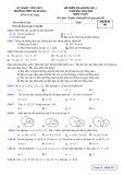 Đề thi giữa học kì 1 môn Toán lớp 10 năm 2023-2024 - Trường THPT Xuân Hòa, Vĩnh Phúc