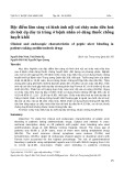 Đặc điểm lâm sàng và hình ảnh nội soi chảy máu tiêu hoá do loét dạ dày tá tràng ở bệnh nhân có dùng thuốc chống huyết khối