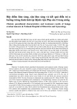 Đặc điểm lâm sàng, cận lâm sàng và kết quả điều trị u buồng trứng lành tính tại Bệnh viện Phụ sản Trung ương