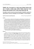 Nghiên cứu căn nguyên và tình trạng kháng kháng sinh của vi khuẩn ở bệnh nhân nhiễm khuẩn huyết do viêm đường mật tại Bệnh viện Trung ương Quân đội 108