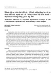 Đánh giá sự tuân thủ điều trị ở bệnh nhân tăng huyết áp được điều trị ngoại trú tại Phòng khám Nội Tim mạch - Bệnh viện Trung ương Quân đội 108