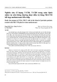 Nghiên cứu số lượng T-CD4, T-CD8 trong máu bệnh nhân vảy nến thông thường được điều trị bằng NB-UVB kết hợp methotrexate liều thấp