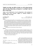 Nghiên cứu hiệu quả điều trị bệnh vảy nến thông thường mức độ nặng bằng uống cyclosporin A tại Bệnh viện Da liễu Trung ương