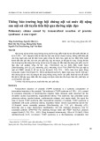 Thông báo trường hợp hội chứng nội soi mức độ nặng sau nội soi cắt tuyến tiền liệt qua đường niệu đạo