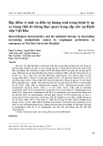 Đặc điểm vi sinh và điều trị kháng sinh trong bệnh lý áp xe trung thất do thủng thực quản trong cấp cứu tại Bệnh viện Việt Đức