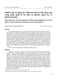 Nghiên cứu sử dụng áp 5-fluorouracil lên nắp củng mạc trong phẫu thuật lỗ dò điều trị glôcôm người trẻ và glôcôm tái phát