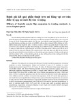 Đánh giá kết quả phẫu thuật treo mi bằng vạt cơ trán điều trị sụp mi mức độ vừa và nặng