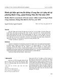 Đánh giá hiệu quả truyền thông về ung thư vú ở phụ nữ tại phường Định Công, quận Hoàng Mai, Hà Nội năm 2018