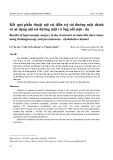 Kết quả phẫu thuật nội soi điều trị sỏi đường mật chính có sử dụng nội soi đường mật và ống nối mật - da