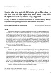 Nghiên cứu hiệu quả cải thiện triệu chứng lâm sàng và cận lâm sàng của liệu pháp thay huyết tương trong điều trị bệnh nhân viêm tụy cấp do tăng triglycerid