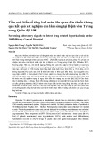 Tầm soát biến cố tăng kali máu liên quan đến thuốc thông qua kết quả xét nghiệm cận lâm sàng tại Bệnh viện Trung ương Quân đội 108