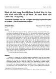 Đánh giá tình trạng đau thắt lưng do thoái hóa cột sống trên bệnh nhân điều trị tại Khoa Lão khoa, Bệnh viện Châm cứu Trung ương