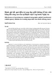 Đánh giá kết quả điều trị ung thư phổi không tế bào nhỏ bằng đốt sóng cao tần tại Bệnh viện Ung bướu Nghệ An