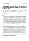 Yếu tố liên quan và đặc điểm lâm sàng của bệnh nhân vảy nến thông thường đến khám tại Bệnh viện Da liễu Thành phố Hồ Chí Minh