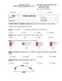 Đề thi học kì 2 môn Toán lớp 2 năm 2020-2021 - Trường Tiểu học Đông Quang
