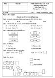 Đề thi học kì 2 môn Toán lớp 1 học 2021 - 2022 có đáp án - Trường Tiểu học Đông Thành