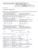 Đề thi học kì 1 môn Hóa học lớp 10 năm 2022-2023- Trường THPT Nguyễn Trân, Bình Định