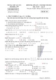 Đề thi giữa học kì 1 môn Toán lớp 10 năm 2023-2024 có đáp án - Trường THPT Quế Sơn