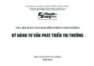 Tài liệu đào tạo khuyến nông cộng đồng kỹ năng tư vấn phát triển thị trường