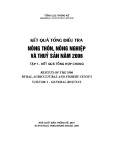 Kết quả tổng điều tra nông thôn, nông nghiệp và thuỷ sản năm 2006 (Tập 1: Kết quả tổng hợp chung)