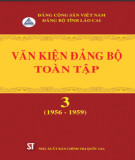 Ebook Văn kiện Đảng bộ toàn tập tỉnh Lào Cai - Tập 3 (1956-1959): Phần 2