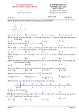 Đề thi giữa học kì 1 môn Toán lớp 12 năm 2023-2024 - Trường THPT Vũ Duy Thanh