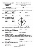 Đề thi giữa học kì 1 môn Toán lớp 11 năm 2023-2024 - Trường THPT Thường Tín
