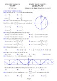 Đề thi giữa học kì 1 môn Toán lớp 11 năm 2023-2024 có đáp án - Sở GD&ĐT Bắc Ninh